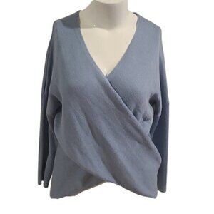 [Yoins] Blue Cross Wrap - Size L